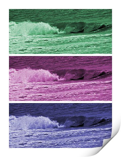 A Wave Of Difference Print by Donna Collett