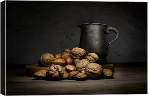 Nuts and Ale Canvas Print by Martin Williams
