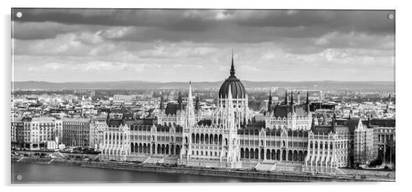 Hungarian Parliament Building  Acrylic by Jason Wells