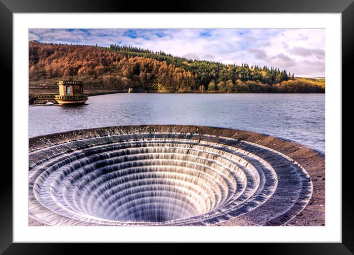 Ladybower Framed Mounted Print by Kevin Elias