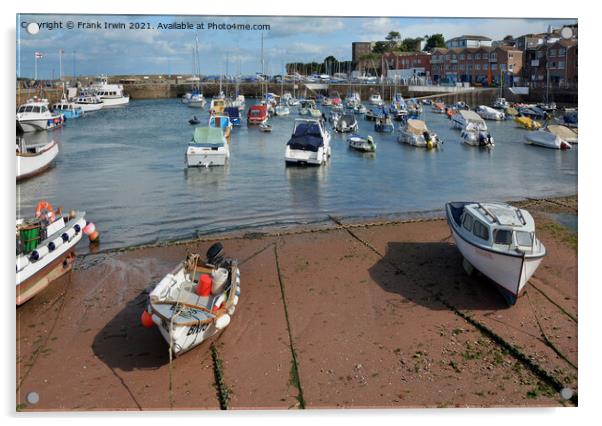 Half tide in Paignton Harbour Acrylic by Frank Irwin