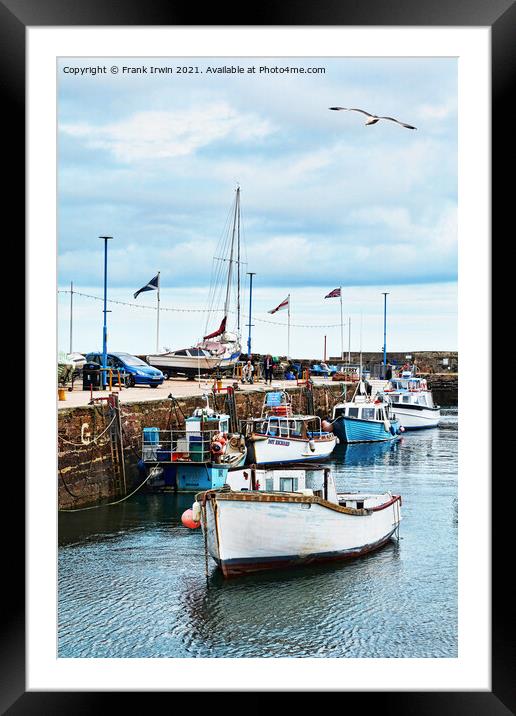 Half tide in Paignton Harbour  Framed Mounted Print by Frank Irwin