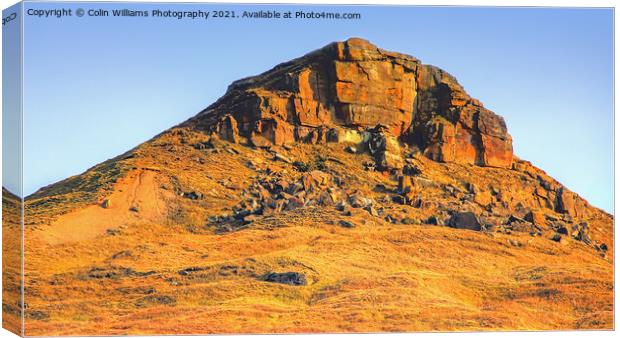 Roseberry Topping North Yorkshire 5 Canvas Print by Colin Williams Photography