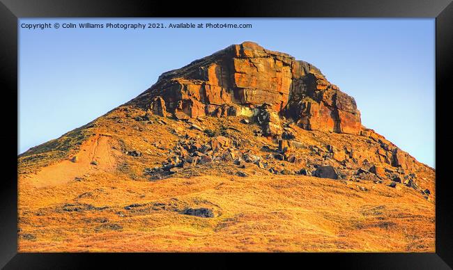 Roseberry Topping North Yorkshire 5 Framed Print by Colin Williams Photography