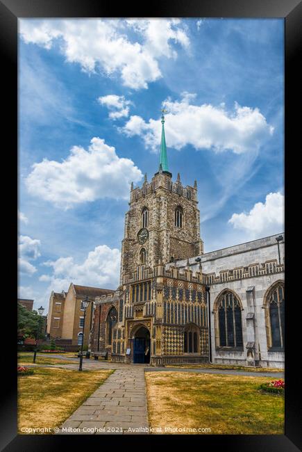 Chelmsford Cathedral Framed Print by Milton Cogheil