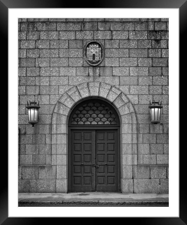 Arched Doorway, Tyne Bridge Framed Mounted Print by Rob Cole