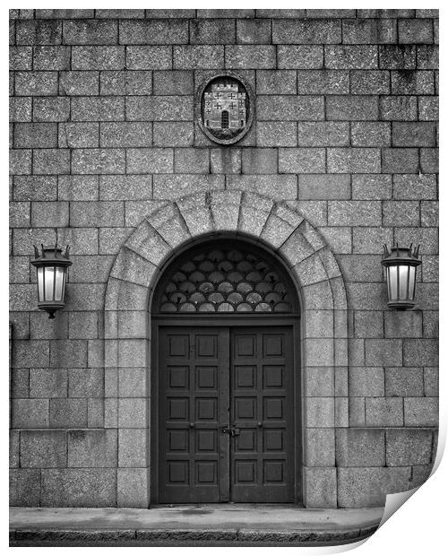 Arched Doorway, Tyne Bridge Print by Rob Cole