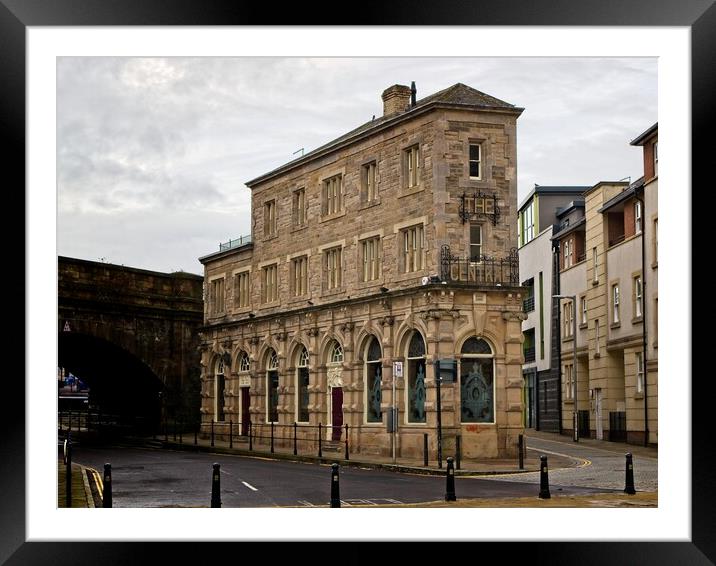 The Central, Gateshead Framed Mounted Print by Rob Cole