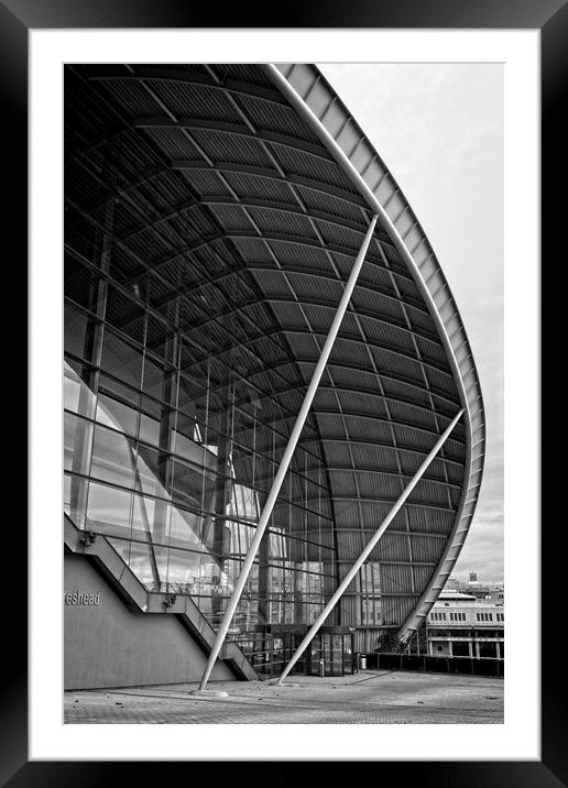 The Sage Gateshead Framed Mounted Print by Rob Cole
