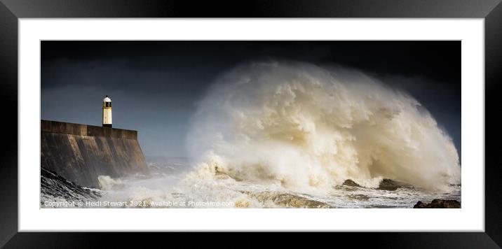 The Force of Nature Framed Mounted Print by Heidi Stewart