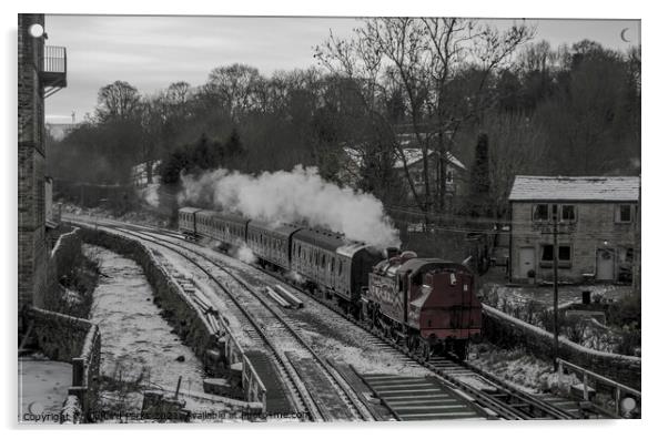 Steaming through Haworth Acrylic by Richard Perks