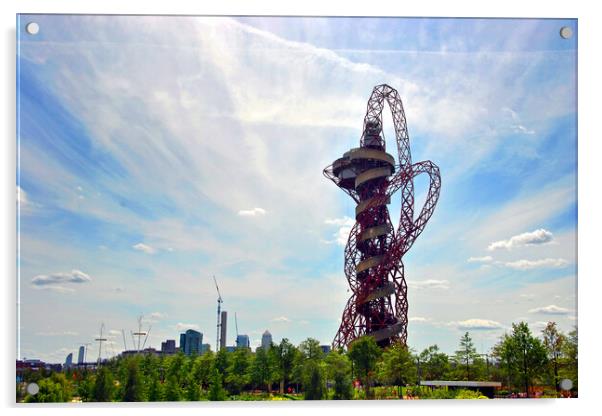 ArcelorMittal Orbit 2012 London Olympic Tower Acrylic by Andy Evans Photos