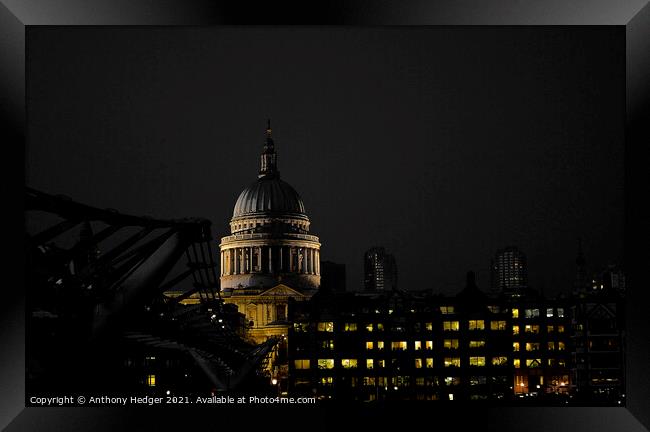 St. Pauls Framed Print by Anthony Hedger