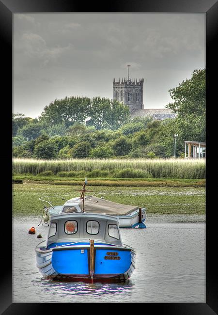 Christchurch Abbey Framed Print by David French