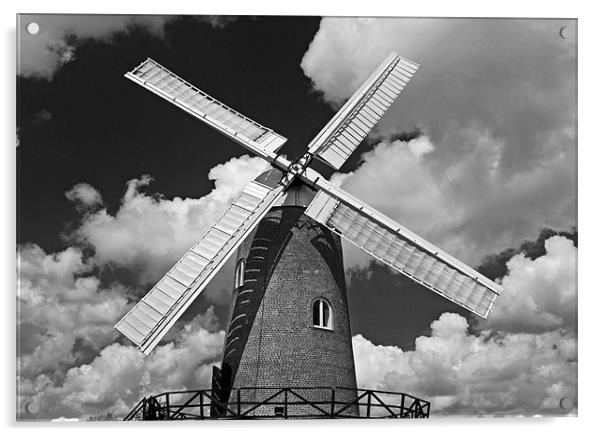 Wilton Windmill (2) Acrylic by Joyce Storey