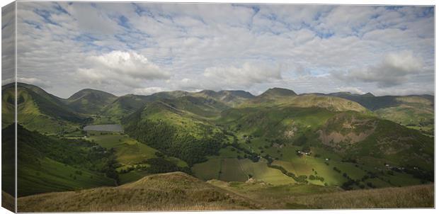 Brotherswater and Patterdale Common Canvas Print by Eddie John