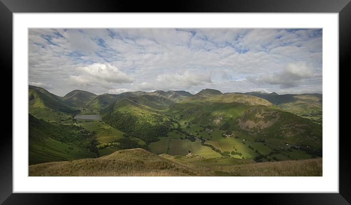 Brotherswater and Patterdale Common Framed Mounted Print by Eddie John