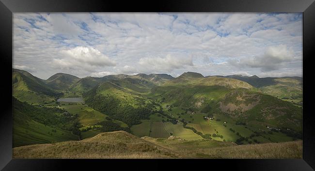 Brotherswater and Patterdale Common Framed Print by Eddie John