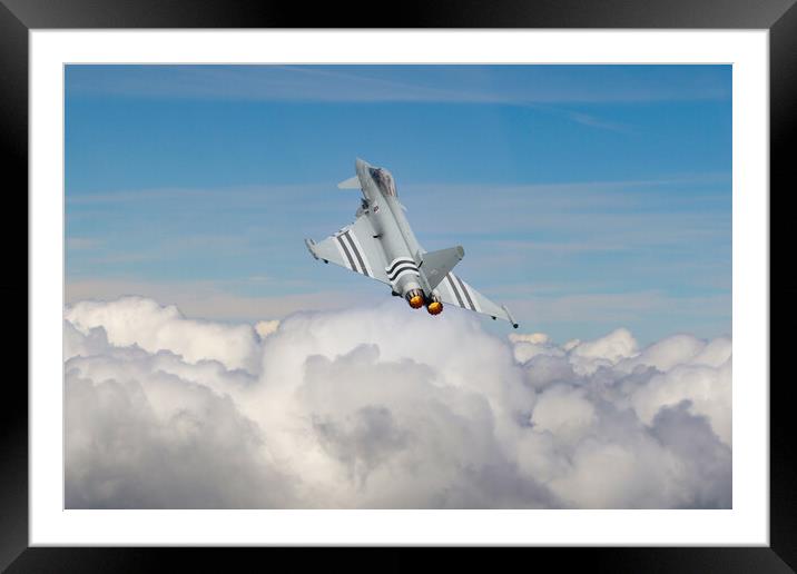 D Day Typhoon Afterburners Framed Mounted Print by Oxon Images
