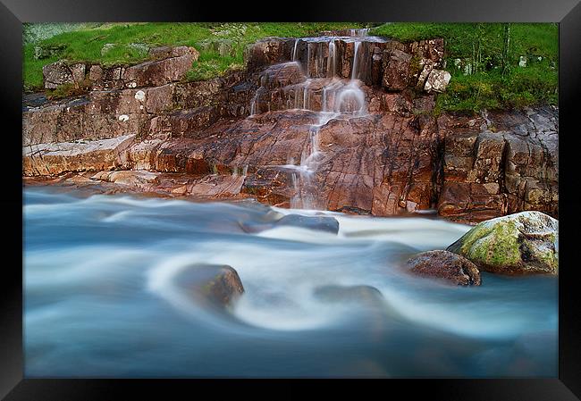 River Flowing in two directions. Framed Print by Keith Thorburn EFIAP/b