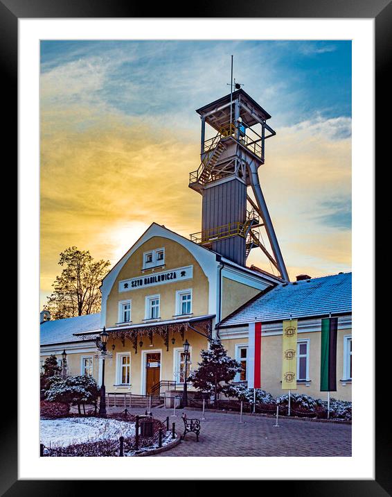 Salt Mine, Krakow, Poland Framed Mounted Print by Mark Llewellyn