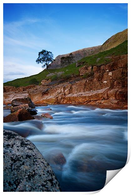 Scottish River Print by Keith Thorburn EFIAP/b