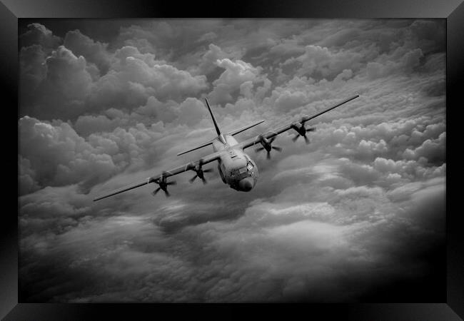 RAF C-130 Hercules Framed Print by J Biggadike