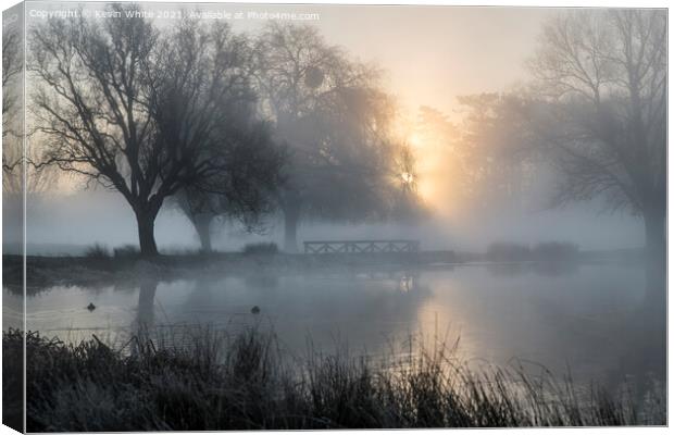 A new day Canvas Print by Kevin White