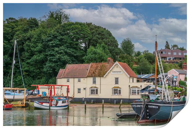 Serenity in Pin Mill Print by Kevin Snelling
