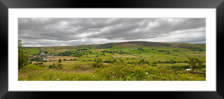 Pendle Hill in Lancashire Framed Mounted Print by Roger Green