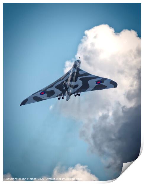 Vulcan Print by Ian Merton