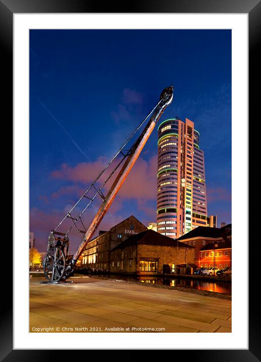 Bridgewater Place, Leeds Framed Mounted Print by Chris North