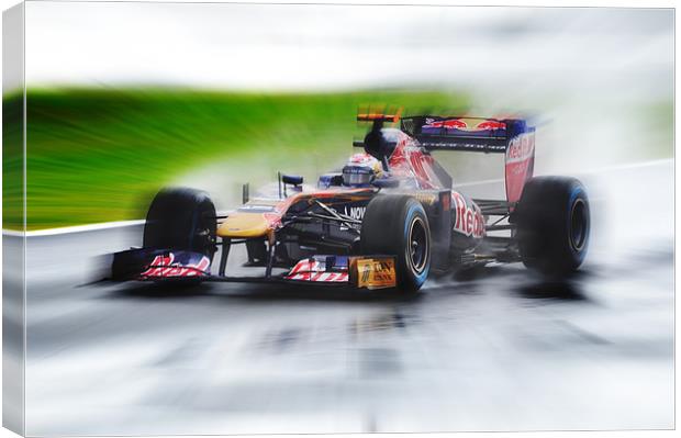 Torro Rosso Formula 1 Canvas Print by Gareth Harding