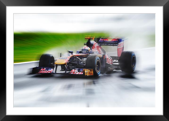 Torro Rosso Formula 1 Framed Mounted Print by Gareth Harding