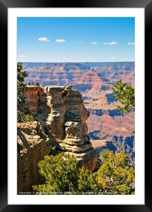 Grand Canyon, Arizona, USA Framed Mounted Print by PhotOvation-Akshay Thaker