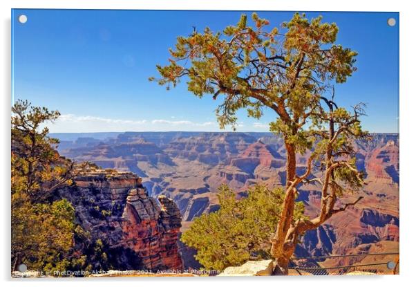 Amazing and spectacular landscapes of Grand Canyon formations, Arizona, USA Acrylic by PhotOvation-Akshay Thaker