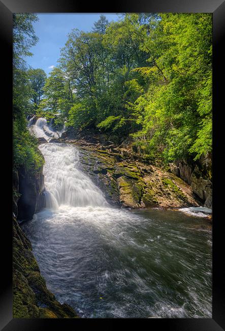 Swallow Falls  Framed Print by Rory Trappe