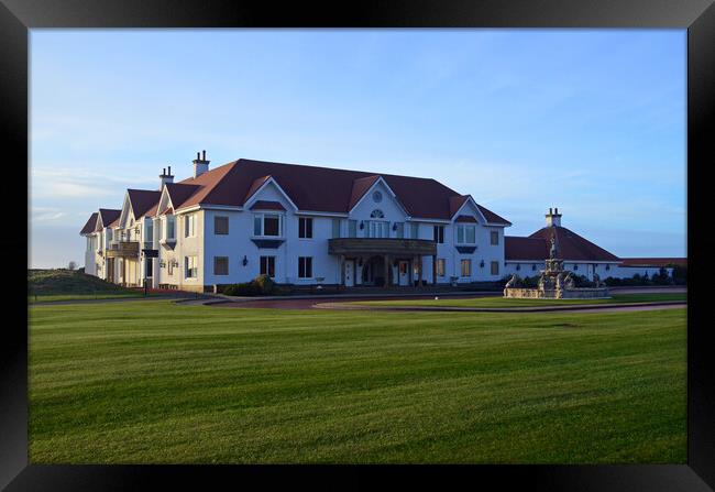 Turnberry Golf Clubhouse Framed Print by Allan Durward Photography