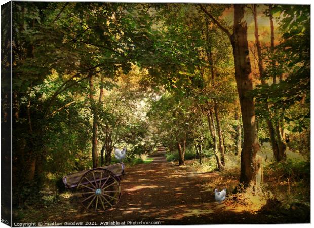 The Carriageway Canvas Print by Heather Goodwin