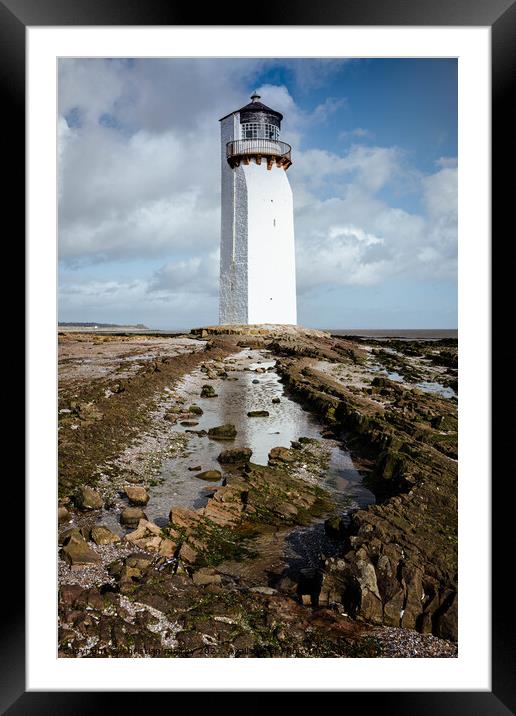  Southerness lighthouse  Framed Mounted Print by christian maltby