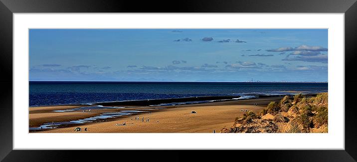 Formby beach Framed Mounted Print by Sean Wareing