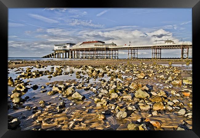 Cromer Pier at Low Tide Framed Print by Paul Macro