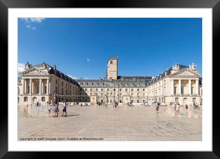 Palace des Ducs de Bourgogne, Dijon, France Framed Mounted Print by Keith Douglas