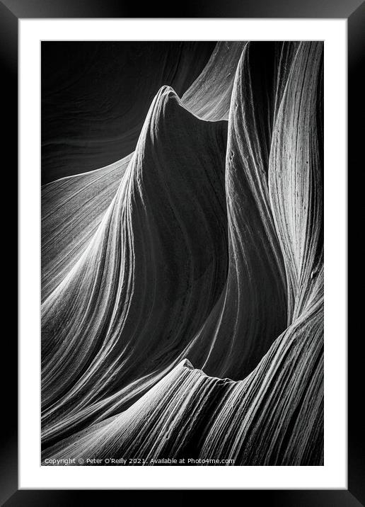 Rock Shapes #9 Framed Mounted Print by Peter O'Reilly