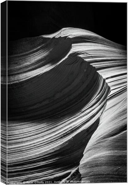 Rock Shapes #11 Canvas Print by Peter O'Reilly