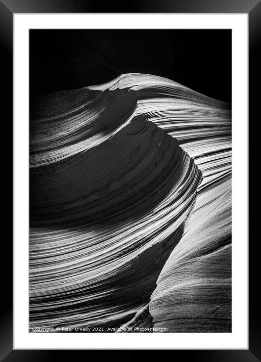 Rock Shapes #11 Framed Mounted Print by Peter O'Reilly