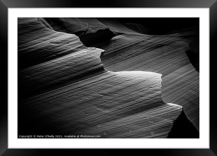 Rock Shapes #12 Framed Mounted Print by Peter O'Reilly