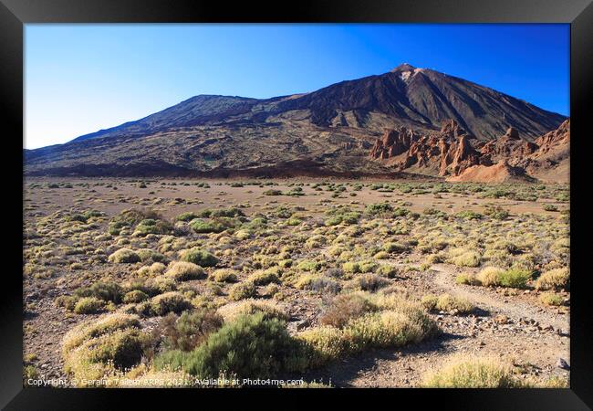 Mt. Teide, Tenerife, Canary Islands Framed Print by Geraint Tellem ARPS