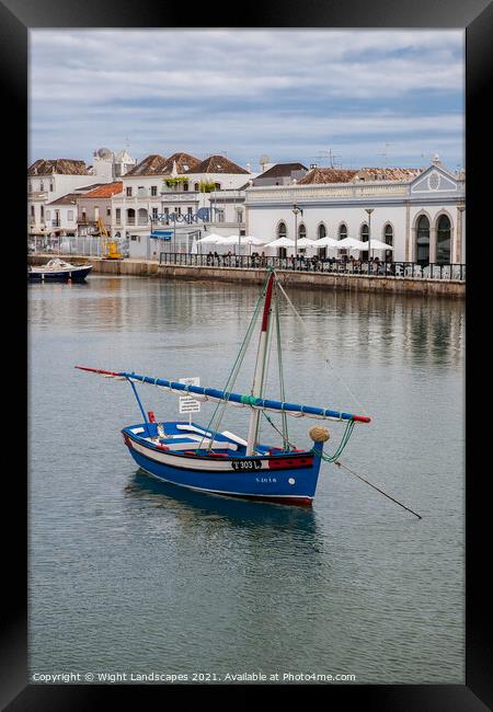 Rio Galao Tavira Portugal Framed Print by Wight Landscapes