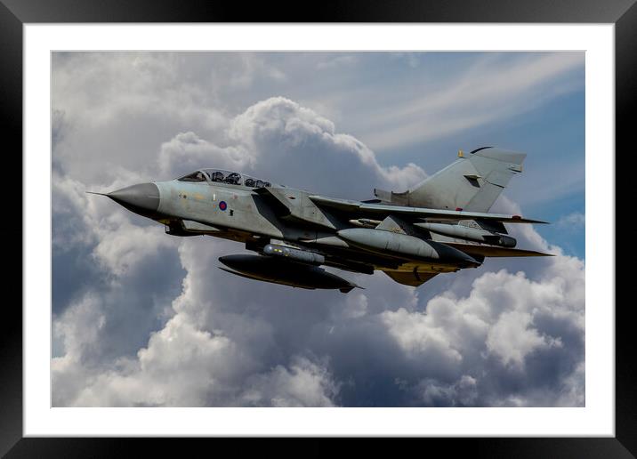 Tornado Framed Mounted Print by Oxon Images
